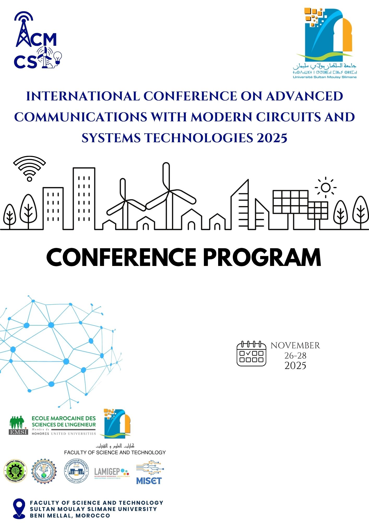 ACMCST 2027 Conference Program